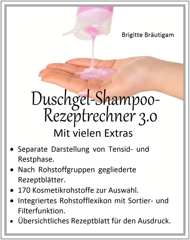 Duschgel-Shampoo-Rezeptrechner 3.0